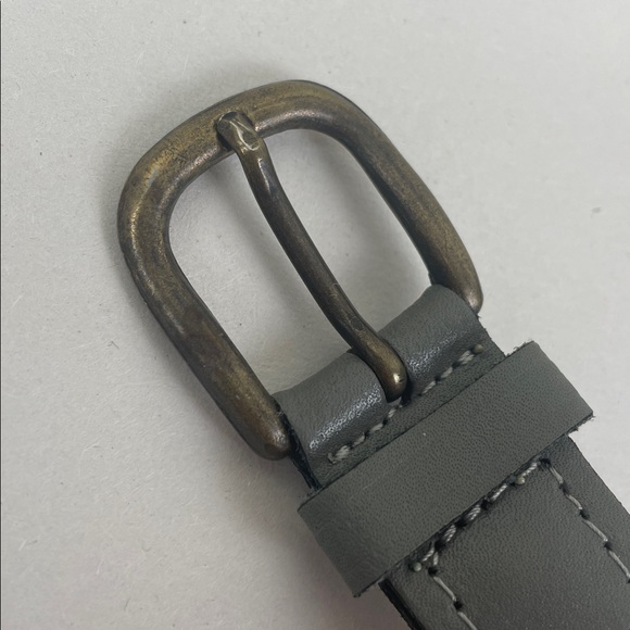 Vintage Belt Braided Leather Gray - Picture 10 of 10